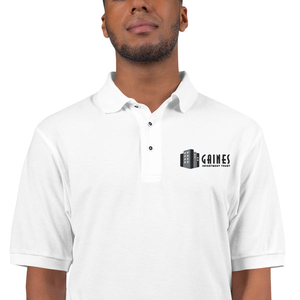 Polo with Gaines Logo